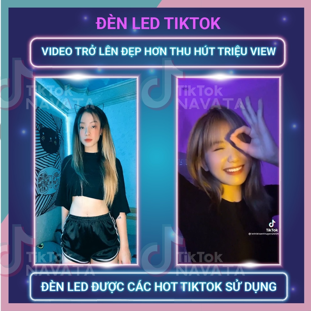 Mua 3 tặng 1 Đèn Led TikTok 5m 10m Điều Khiển APP 16 Triệu Màu Pha Màu DIY đèn trang trí phòng ngủ Led 5050 RGB Loại Tốt