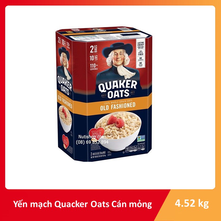 Yến mạch quacker oats mỹ 4520 g