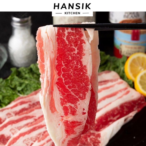 Bò Mỹ loại 1 gồm ba chỉ bò, nạm, bắp nhúng lẩu, nướng siêu ngon - Hansik Kitchen