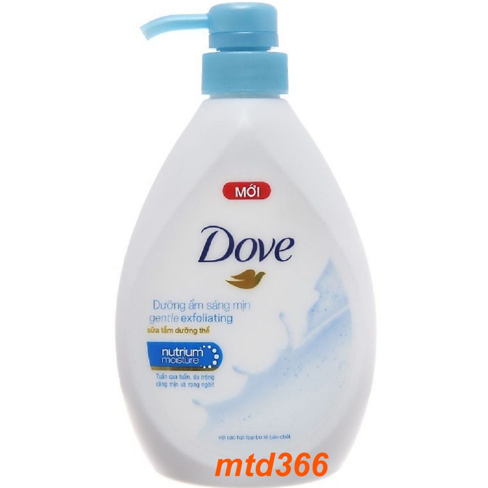 Sữa tắm 530g dove dưỡng ẩm dịu mát aqua moisture.
