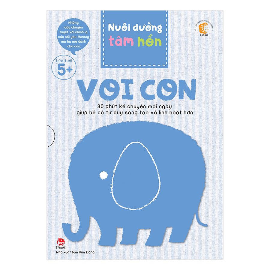 Sách - nuôi dưỡng tâm hồn - voi con