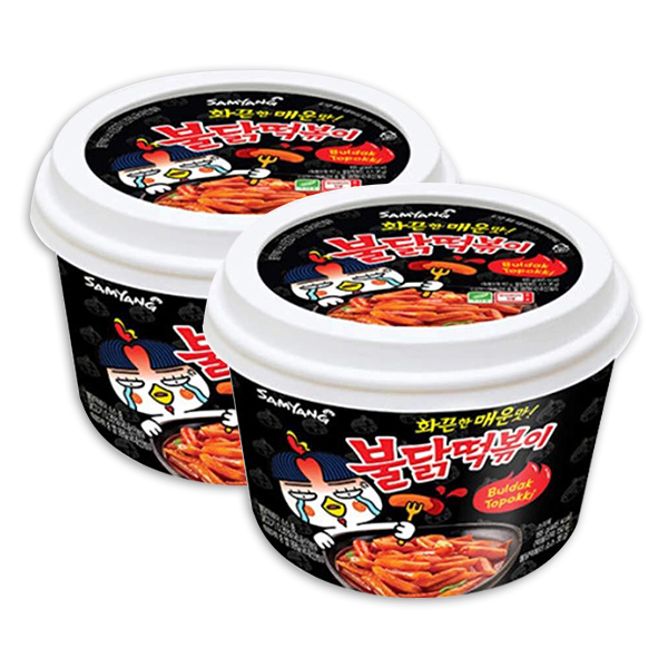 Bánh Gạo Topokki Samyang vị cay truyền thống (Combo 2 hộp)