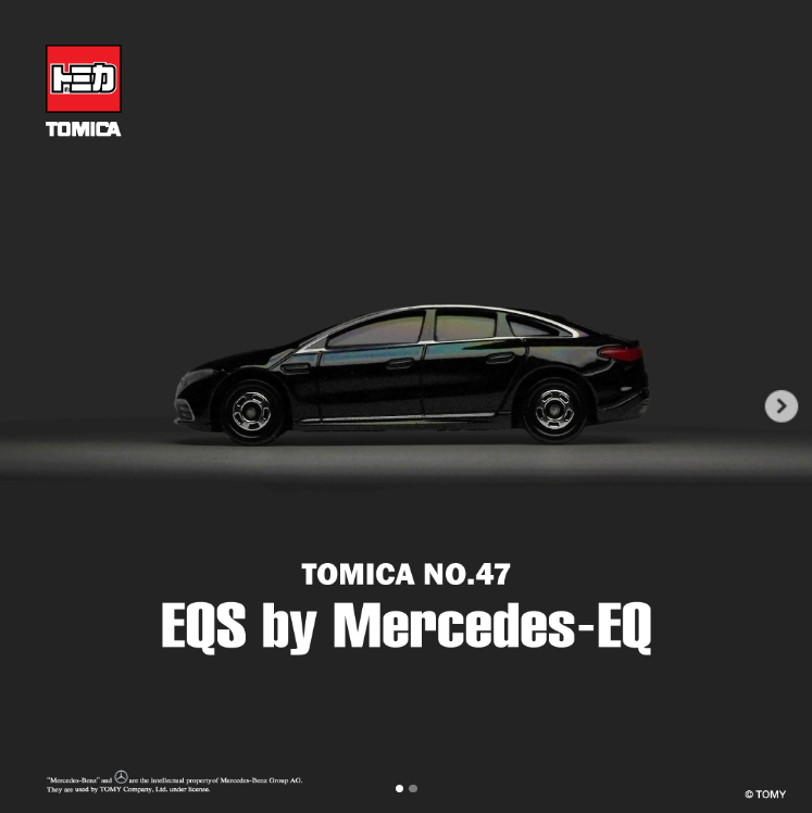 Xe mô hình Tomica No.47 Mercedes Benz EQ 228103 Fullbox Chính Hãng Takara Tomy - Victoys