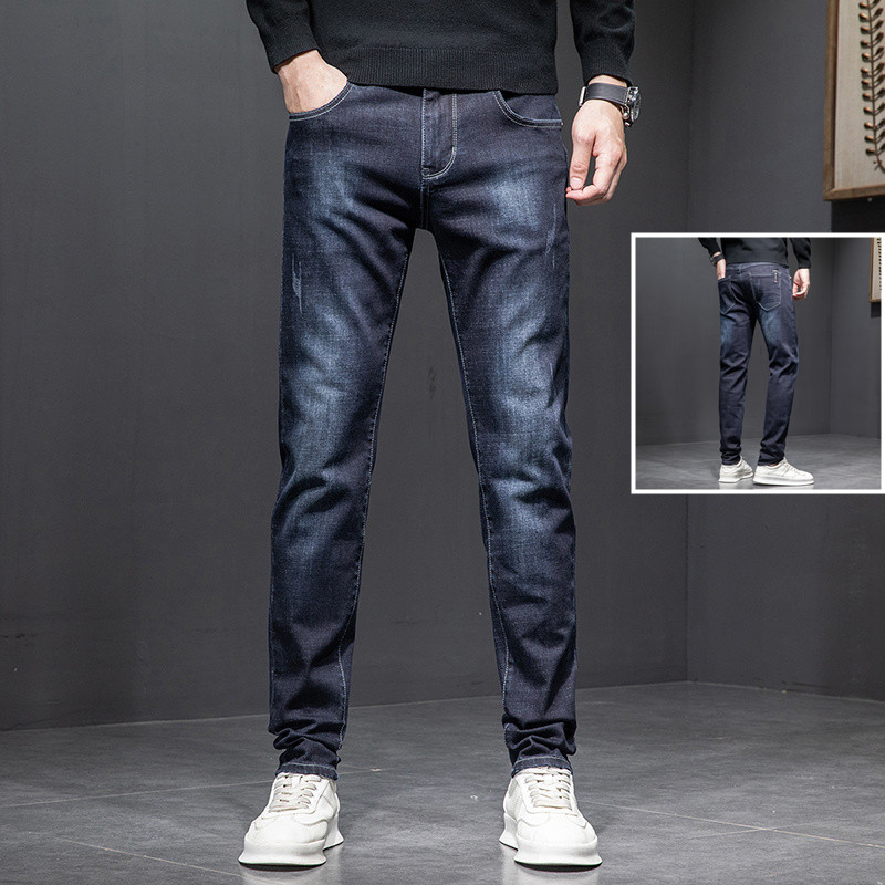 Quần Jean Nam XANH WASH KIỂU ĐƠN GIẢN - Quần Jeans Nam Thời Trang Basic - Có Size Đại - M967