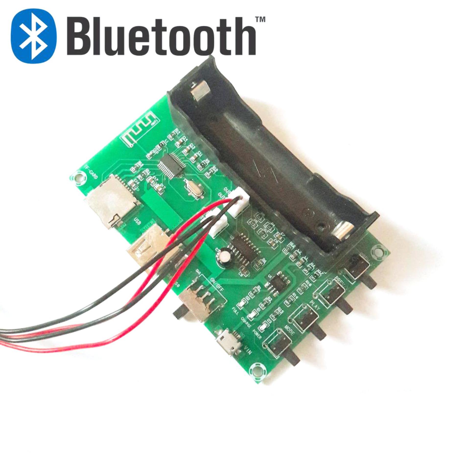 Mạch âm thanh pam 8403 bluetooth 2*5w tích hợp pin 18650