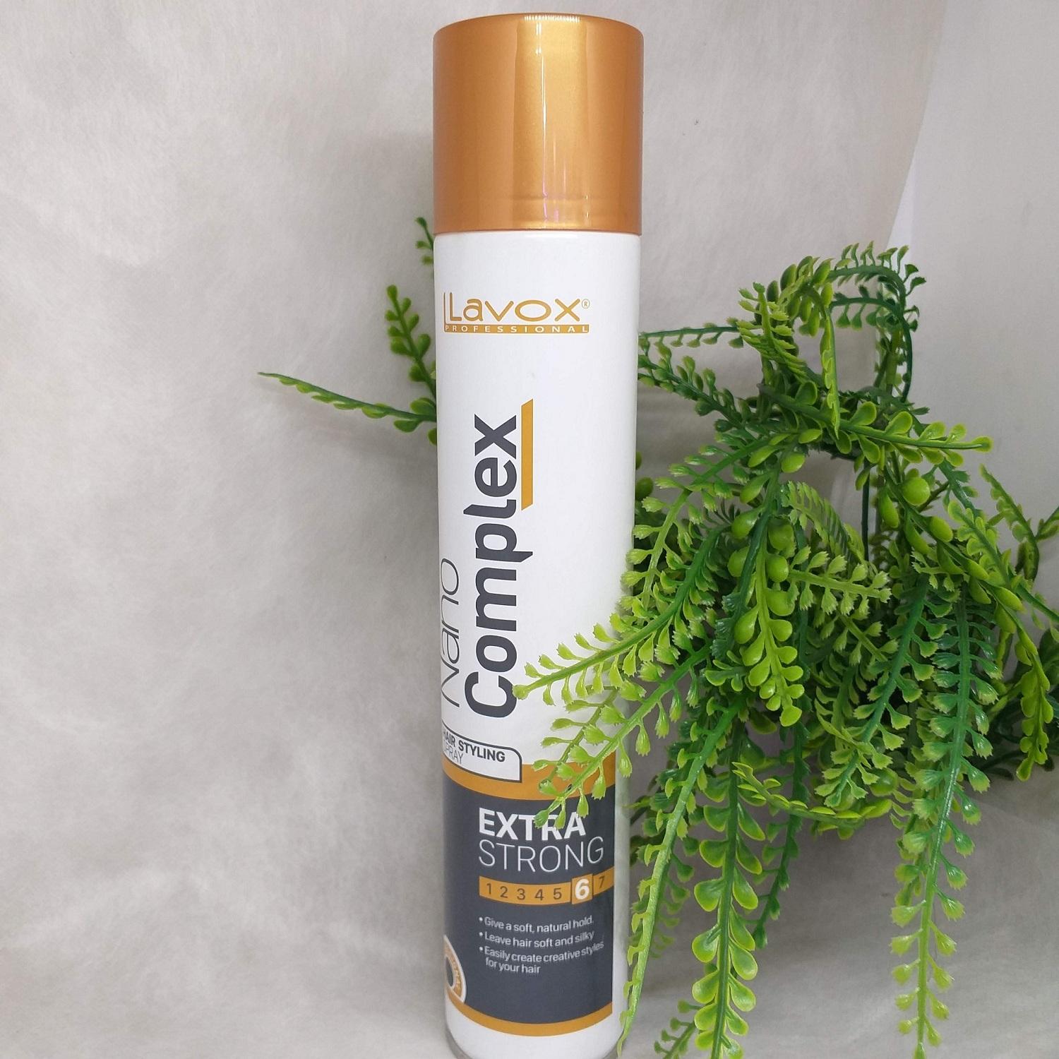[HCM]Keo tạo kiểu tóc  Lavox 420ml Nano Complex