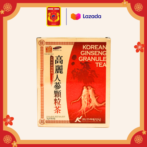 Trà sâm hàn quốc korean ginseng tea - ginseng house 50 gói x 3g