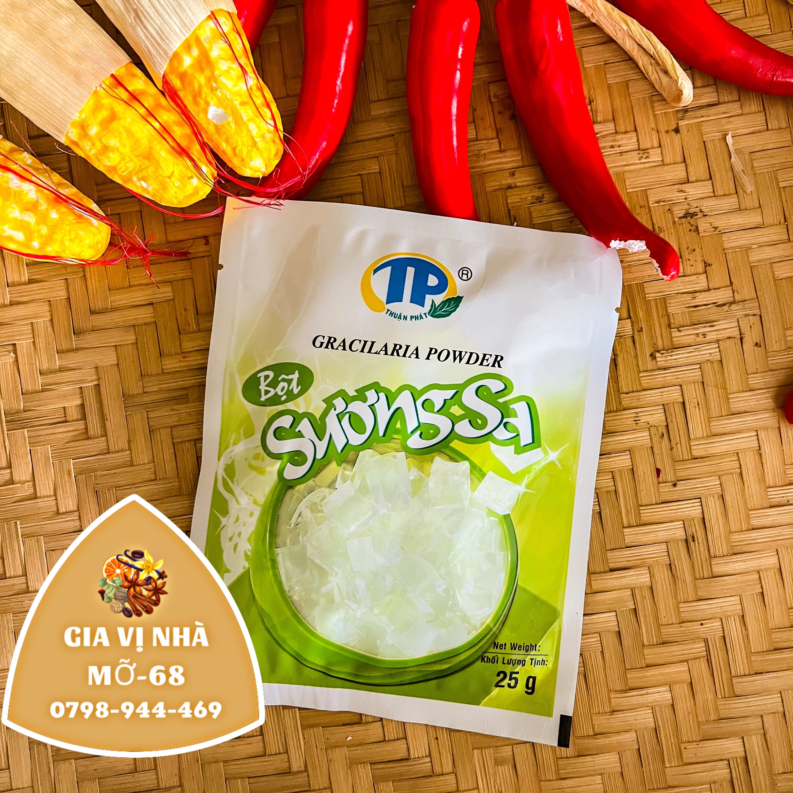 Bột làm sương sa thuận phát - gói 25gr