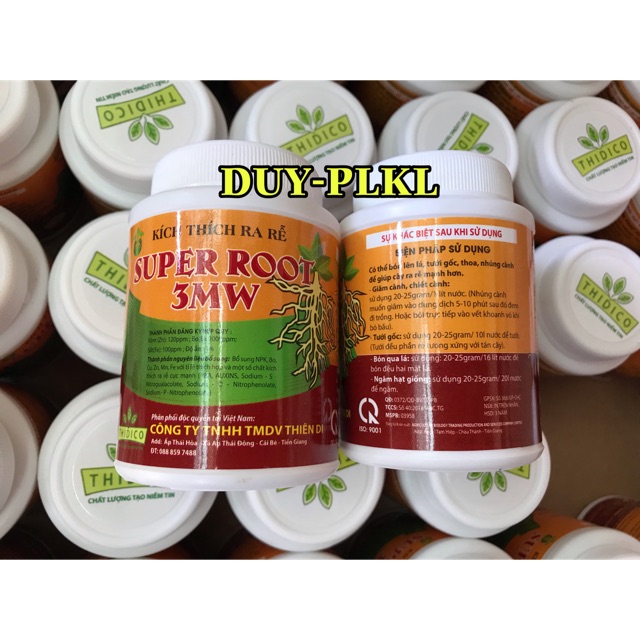 Siêu ra rễ - super root 3mw lọ 100gr.