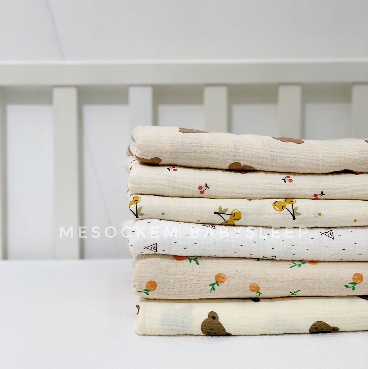 Chăn xô muslin cho bé