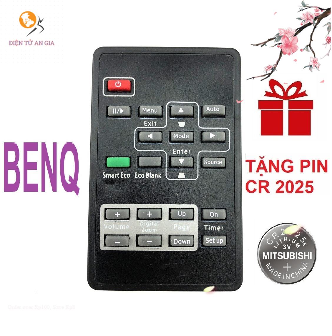 [HCM]Remote điều khiển máy chiếu BENQ mẫu 2 projector (Hàng đẹp - Tặng pin CR2025) _[Cam kết chất lượng BH 12 tháng]