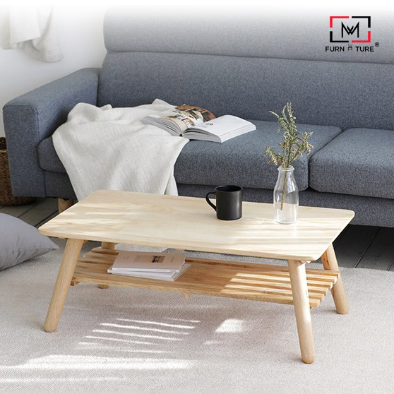 Bàn sofa phòng khách / bàn trà - a table natural - 탁자