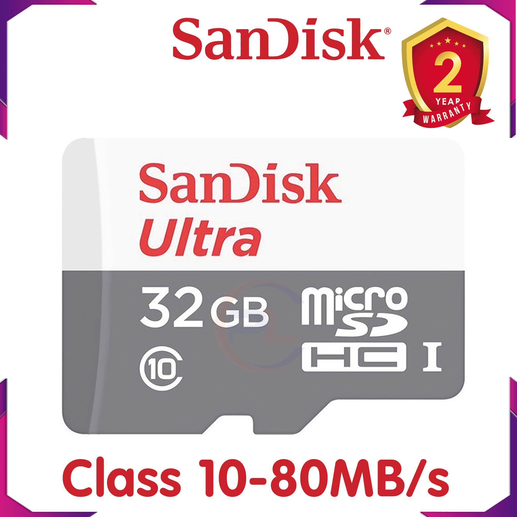 Thẻ nhớ micro sd sandisk ultra 32gb - 80mb/s - hàng chính hãng