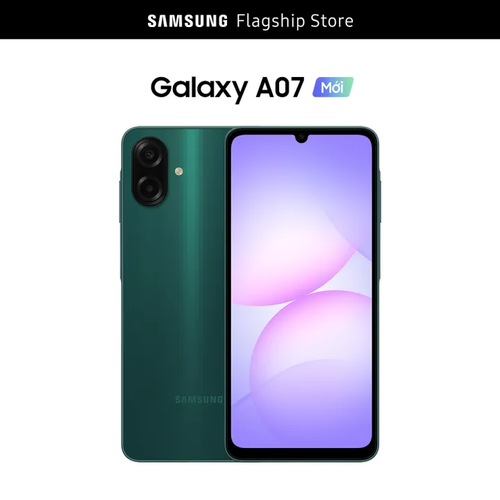 [KIỂM TRA GIỎ HÀNG] Điện Thoại Samsung Galaxy A07 (4/128GB), Màn Hình Lớn 6.7'', Pin 5000mAh, IP54 Kháng Nước Kháng Bụi - 7