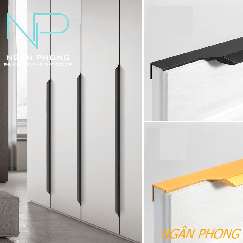 Tay nắm tủ âm số 6