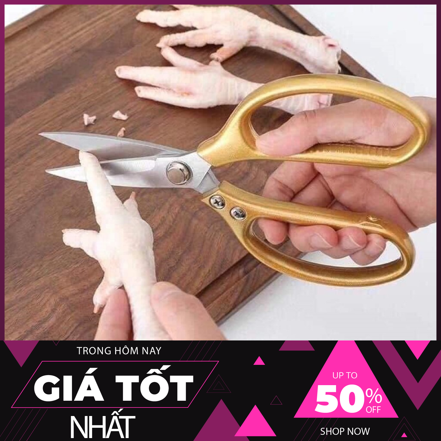 [ HÀNG MỚI] Kéo đa năng - Kéo cắt gà - Kéo nhà bếp -Kéo mini - Kéo nhật bản K5 - Chất liệu kim loại hợp kim thép, cực sắc bén