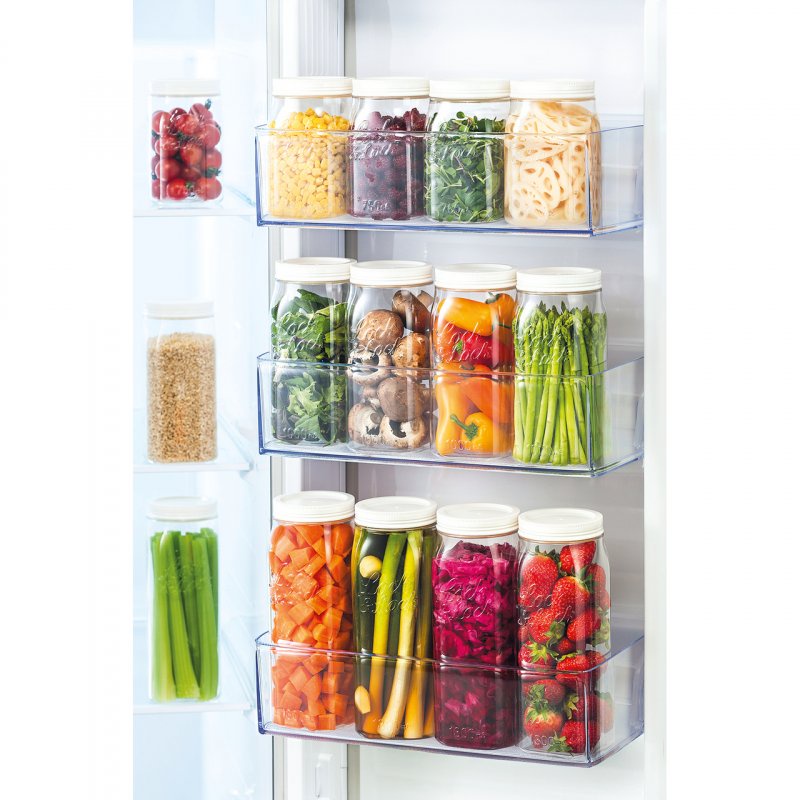 Hộp Nhựa Bảo Quản Gia Vị Lock&Lock Door Pocket Canister 750ml - 1L - 1.3L, HTE530 HTE531 HTE532