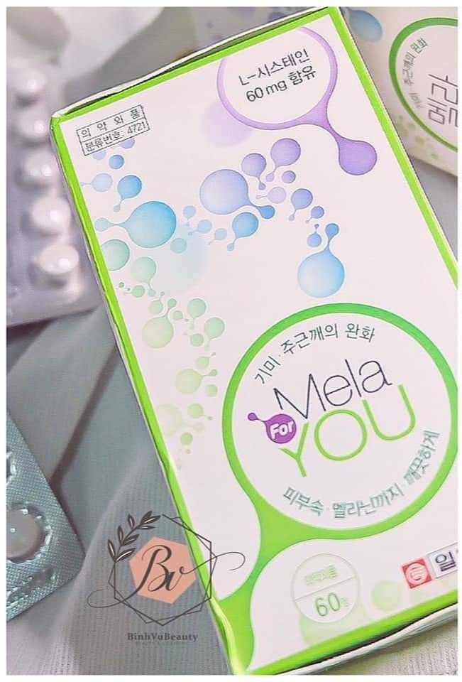Viên uống hủy nám, trắng da Mela For You
