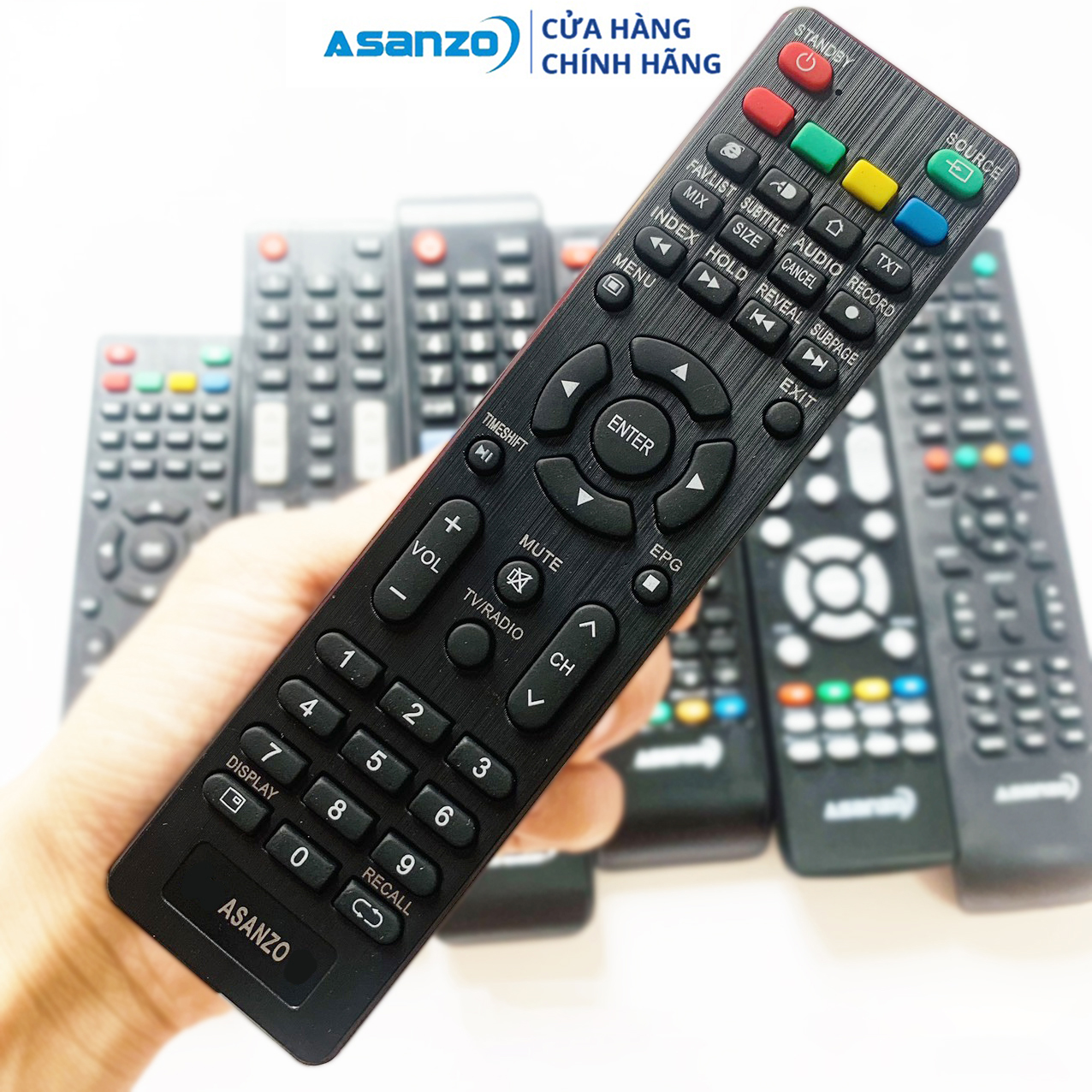 Điều Khiển TV ASANZO Smart Tivi Loại đẹp ASANZO