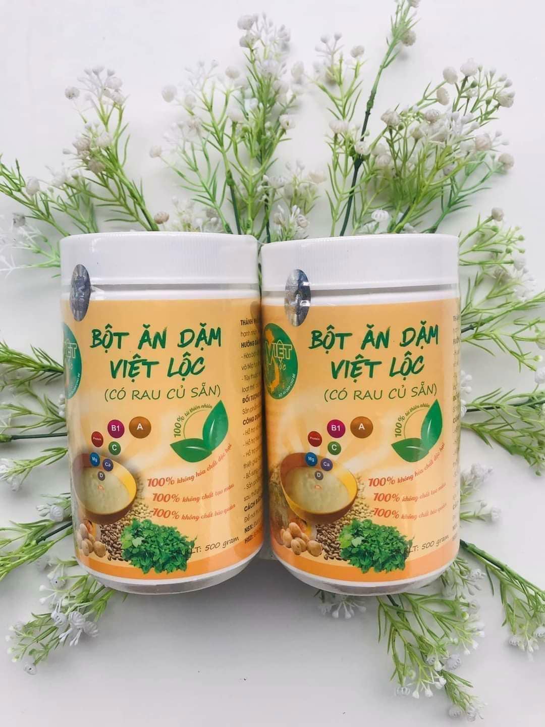 Bột ăn dặm việt lộc 500g