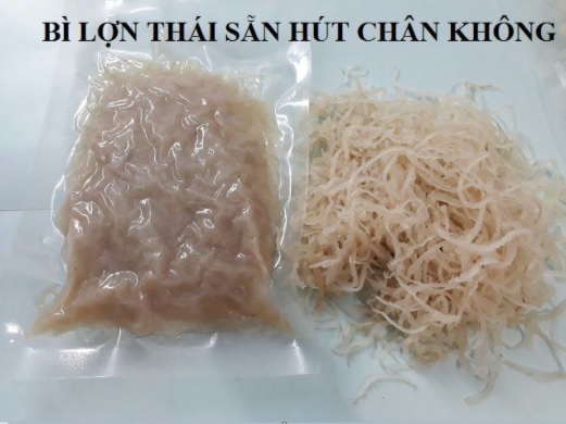 Bì lợn thái sẵn tươi Hà Nội