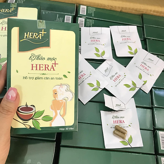 Trà giảm cân hera plus - hổ trợ giảm cân an toàn
