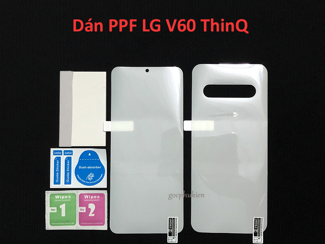 [HCM]Dán Dẻo PPF LG V60 ThinQ Chống Trầy Mosbo