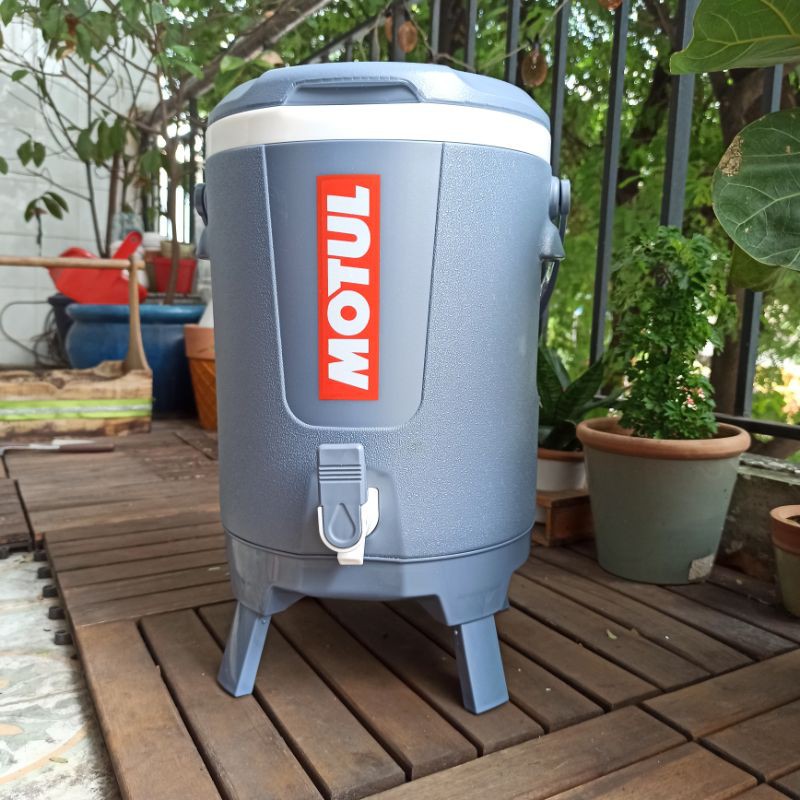 Bình nước đá 10 Lít màu xám