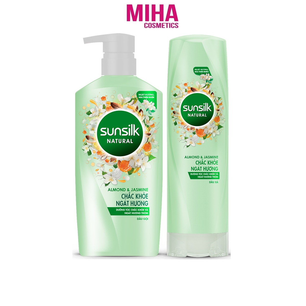 COMBO 2 Chai Dầu Gội Và Xả SUNSILK Chắc Khỏe Ngát Hương