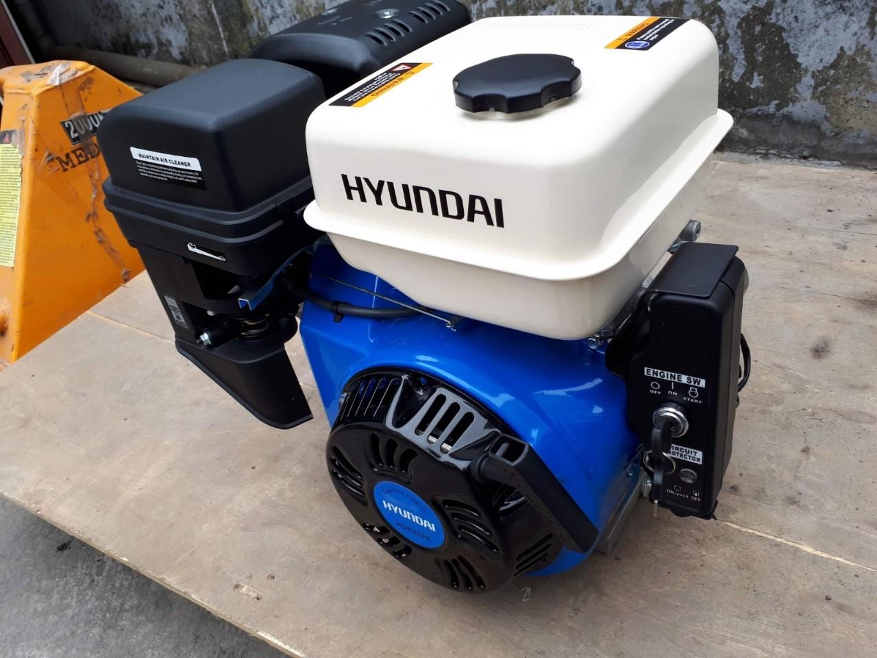 Máy nổ – động cơ xăng hyundai 15hp hge420s