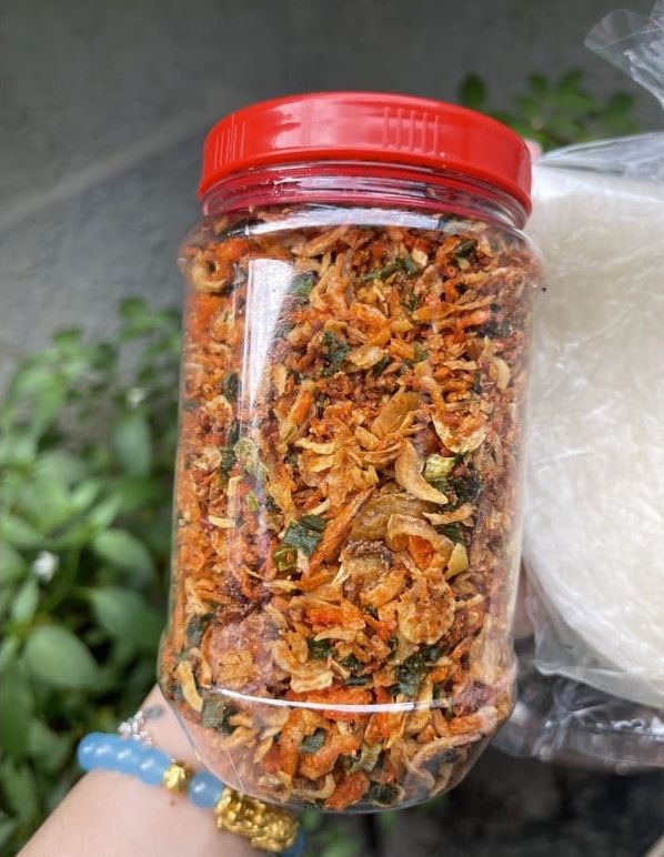 Muối nhuyễn hành phi ruốc sấy hành lá