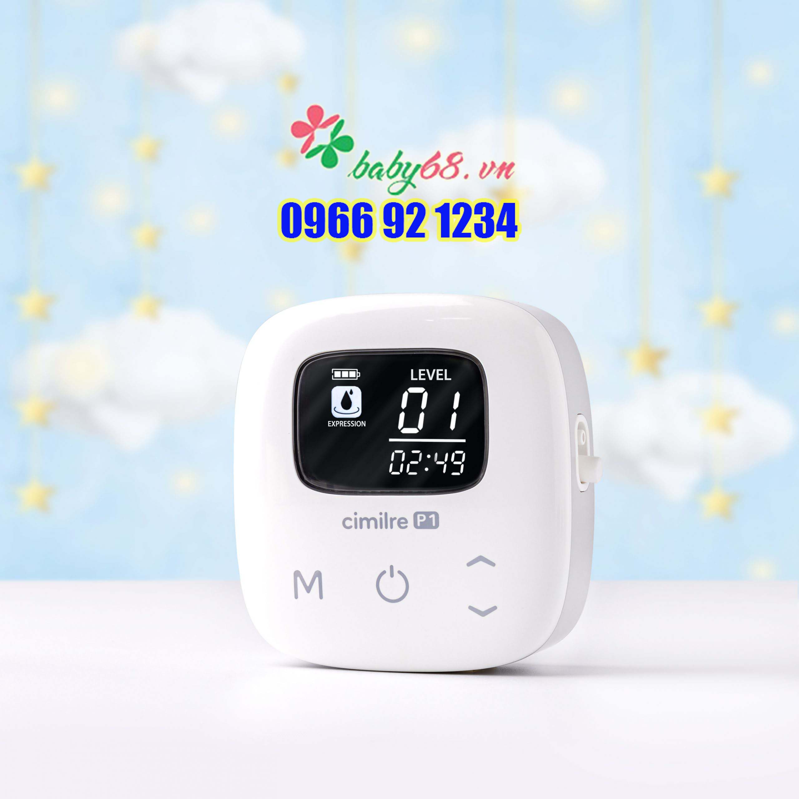 Máy hút sữa điện đôi Cimilre P1 Electric Breast Pump