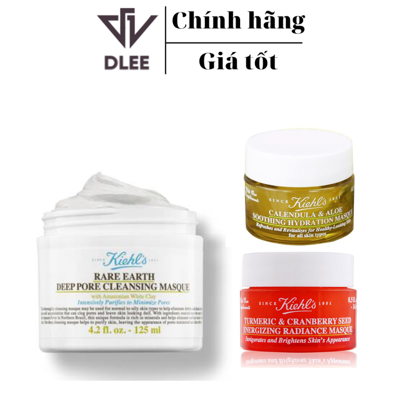 Mặt nạ đất sét kiehl’s - mặt nạ kiehl's nghệ - hoa cúc