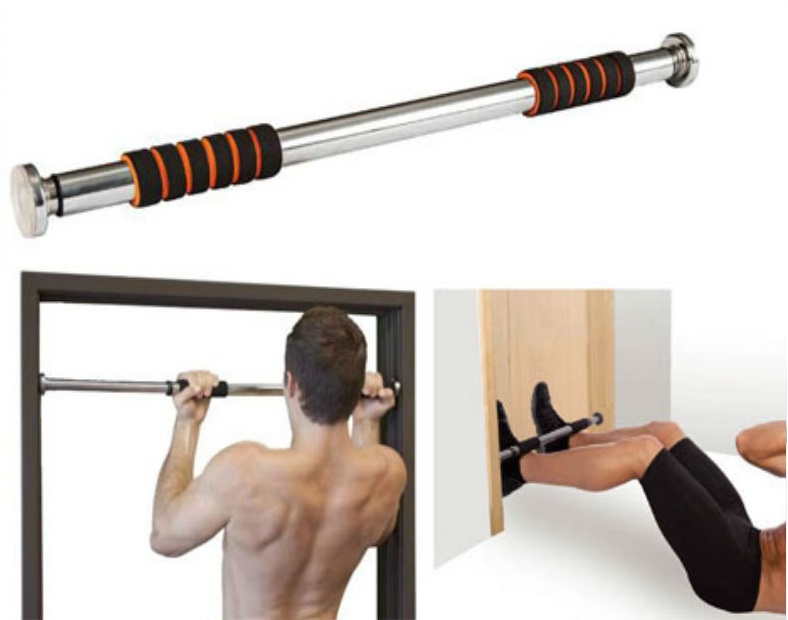 Xà đơn treo tường L2 (xà ngắn 100)-Xà đơn đa năng - Xà Đơn Gắn Cửa Thông Minh -Thanh Xà Ngang treo tường tập GYM