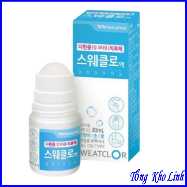 Lăn Khử Mùi Kwangdong Sweatclor 30ml Hàn Quốc
