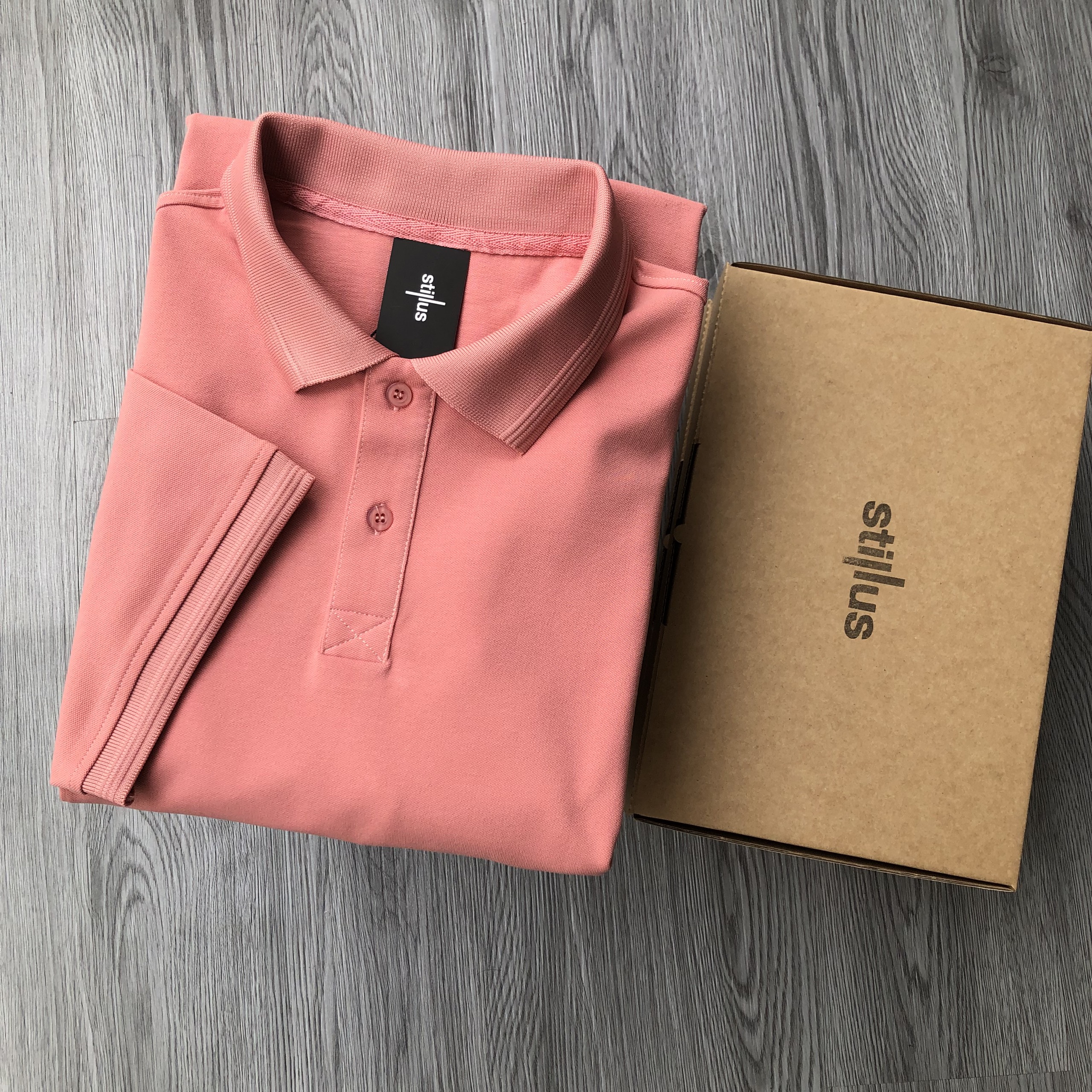 Áo Polo Stillus Premium Pique Hồng