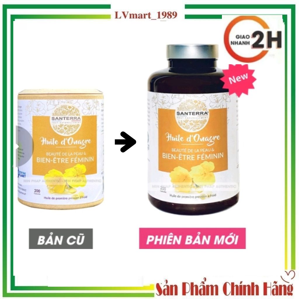 Dầu hoa anh thảo santerra nhập khẩu pháp