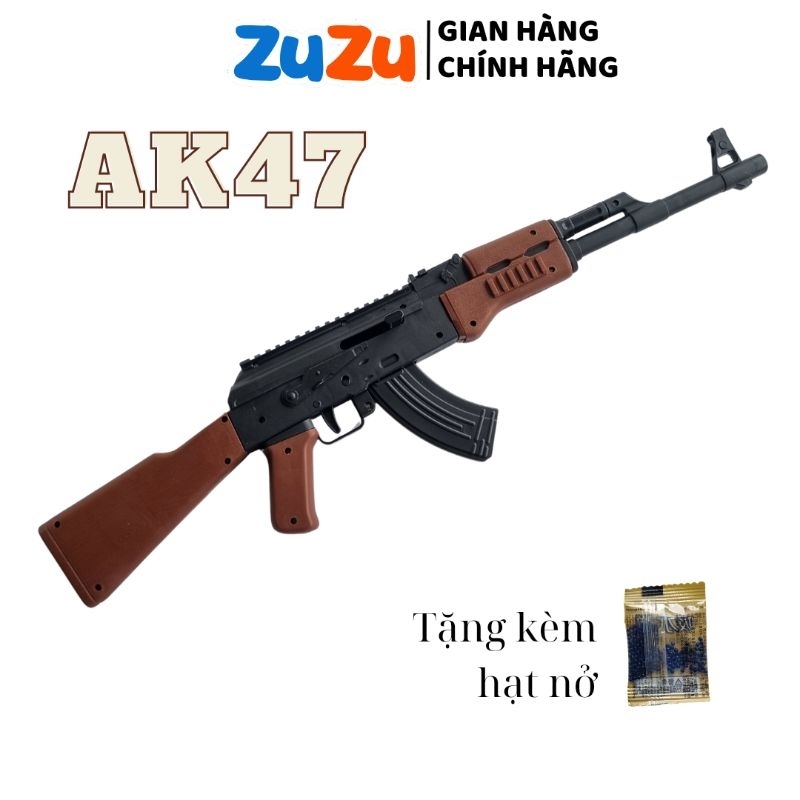 Súng đồ choi trẻ em AK 47, Sung nhựa đồ chơi cho bé trai