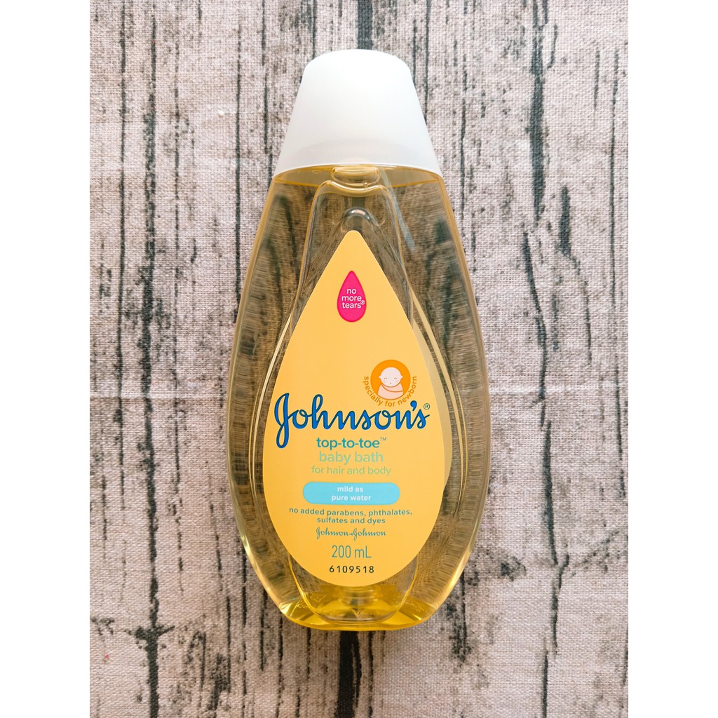 Sữa Tắm Gội Toàn Thân Trẻ Em Johnson Baby Chai 200ml