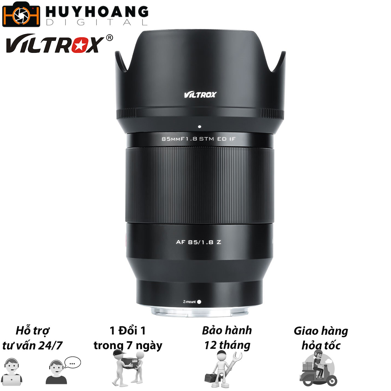 Ống Kính Viltrox AF 85mm f 1.8 Lens for Nikon Z