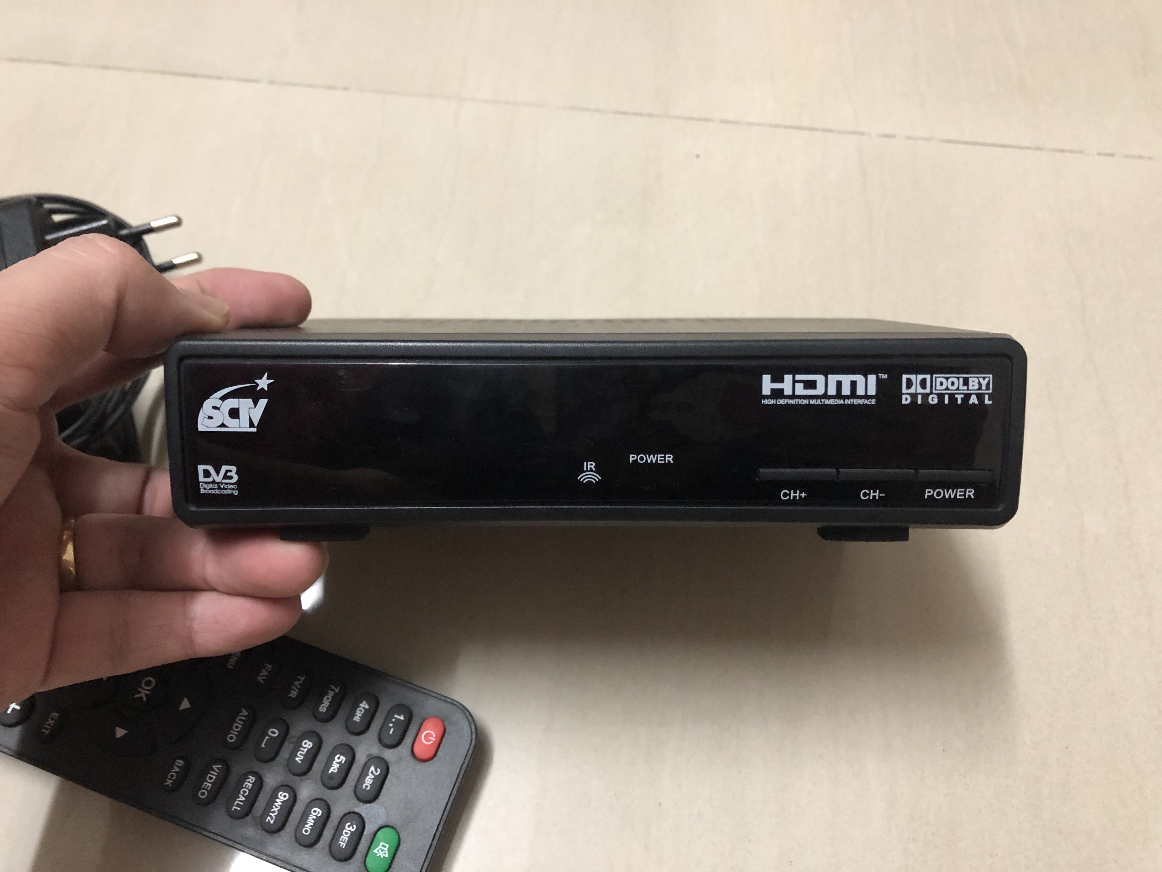 Đầu thu HD truyền hình cáp SCTV