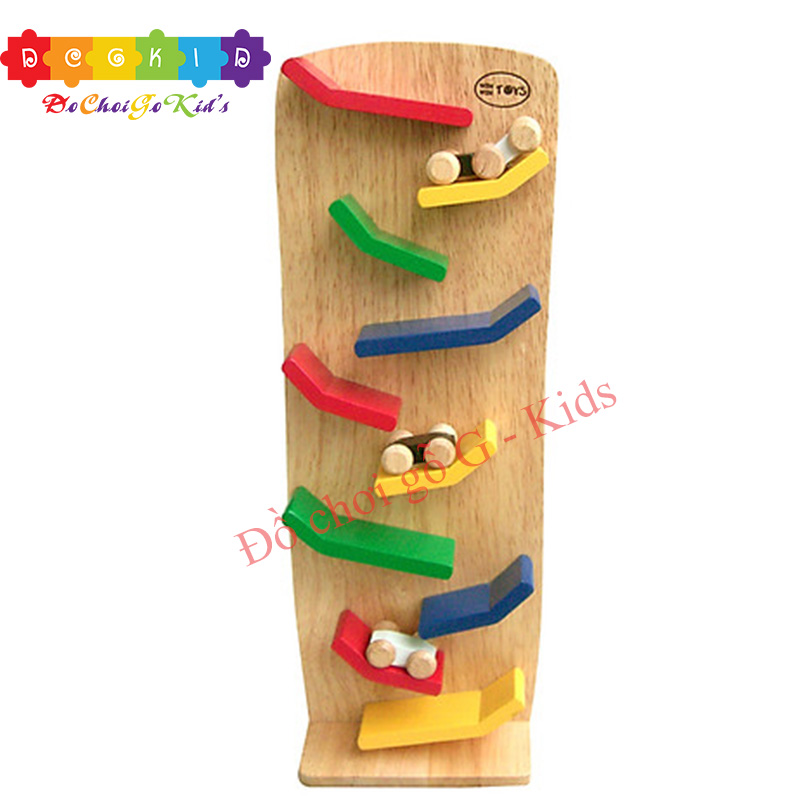 Đồ chơi gỗ winwintoys - vách xe rượt đuổi 64092