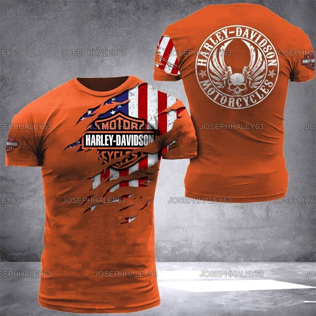 2023-summer harley-davidson motorcycles tee shirt, harley moto t- shirt, dirt bike, motobike for men zcb262008b06