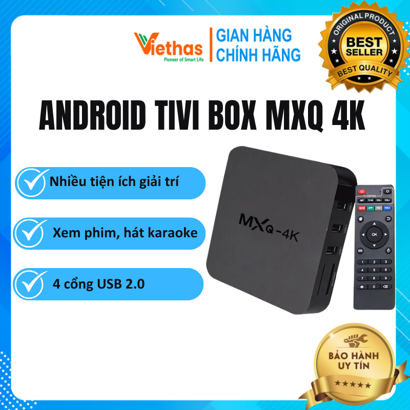 Android box tv - mxq 4k mới nhất 2017 _ nâng cấp tv thường thành smart tv