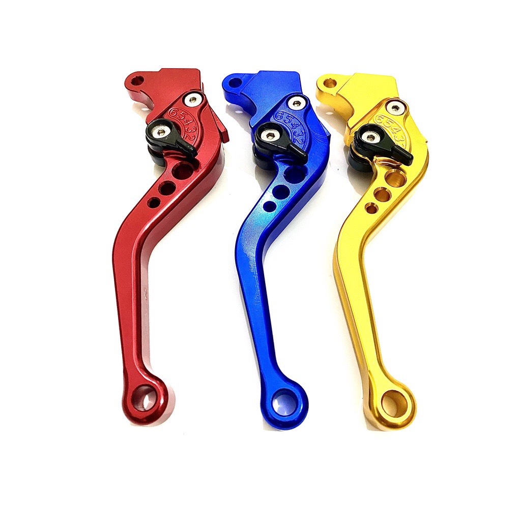 Tay phanh cơ 6 số Nhôm gắn Dream,Wave 50cc- 100