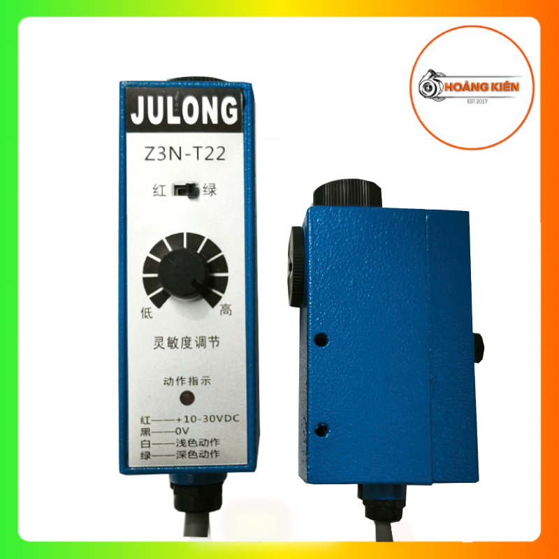 Cảm biến màu Julong Z3N-TB22 , Z3N-T22 đọc vạch màu - điểm màu nhiều loại màu sắc khác nhau