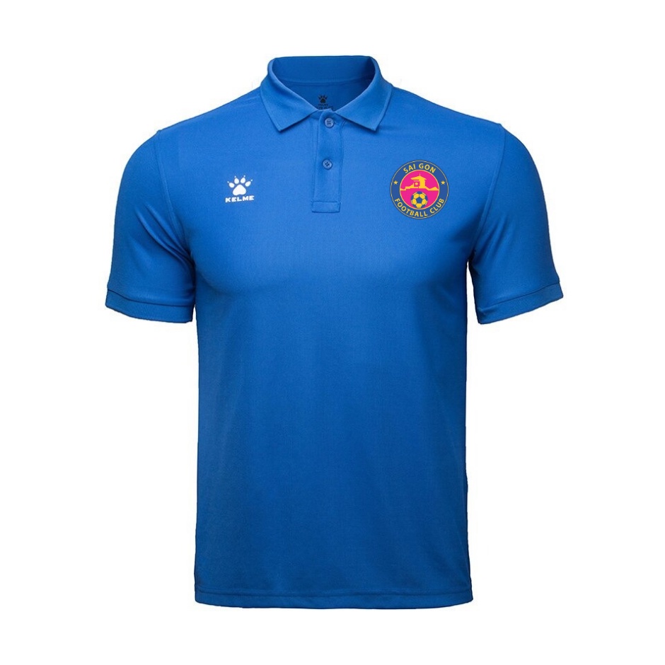 Áo polo nam saigon fc 2022 3891064 màu xanh dương