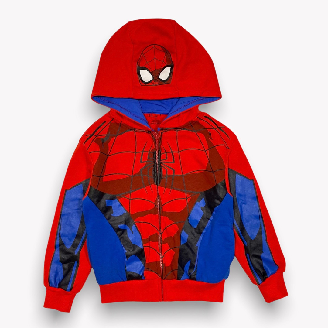 Áo khoác bé trai người nhện spiderman cực ngầu vải da cá vừa phải