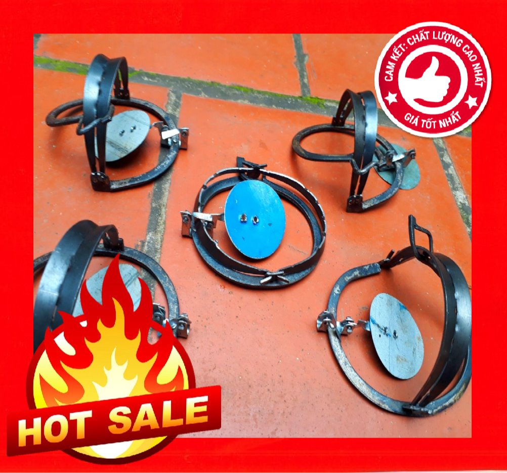 20 CẠM BẪY CHUỘT, SÓC CỠ 9CM (0,1 - 1kg)