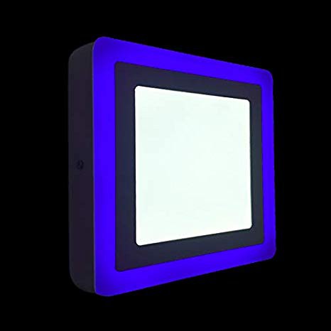 Đèn led ốp trần viền màu 12+6W